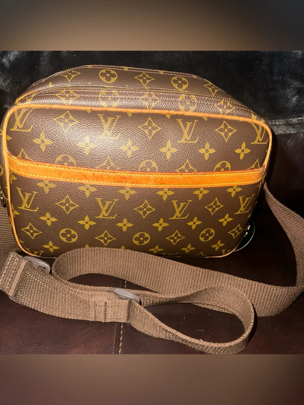 Louis Vuitton Monogram Reporter PM Crossbody Messenger Bag